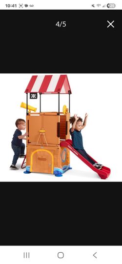 Radio Flyer Pirate Ship Kids PlayseRadio Flyer Play & Fold Away Pirate Ship