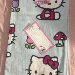 Hello Kitty Beach Towel 