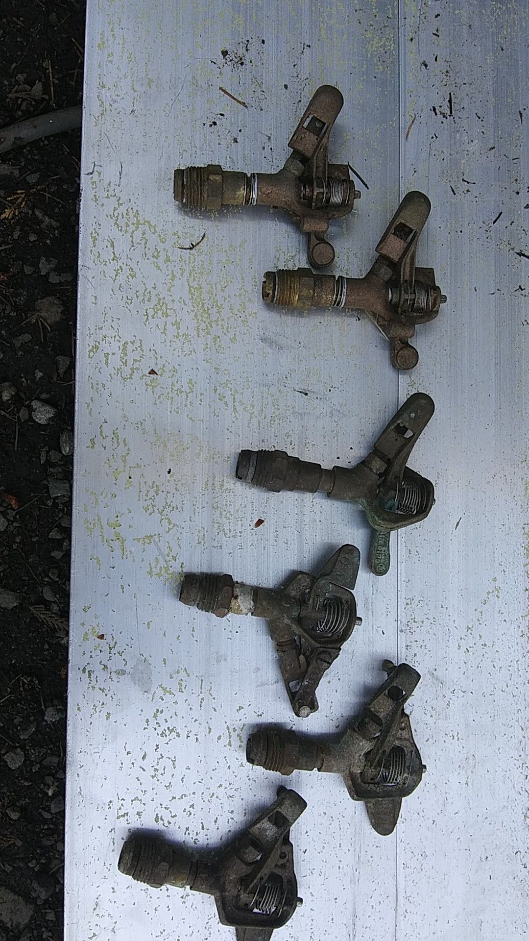 Brass sprinkler heads