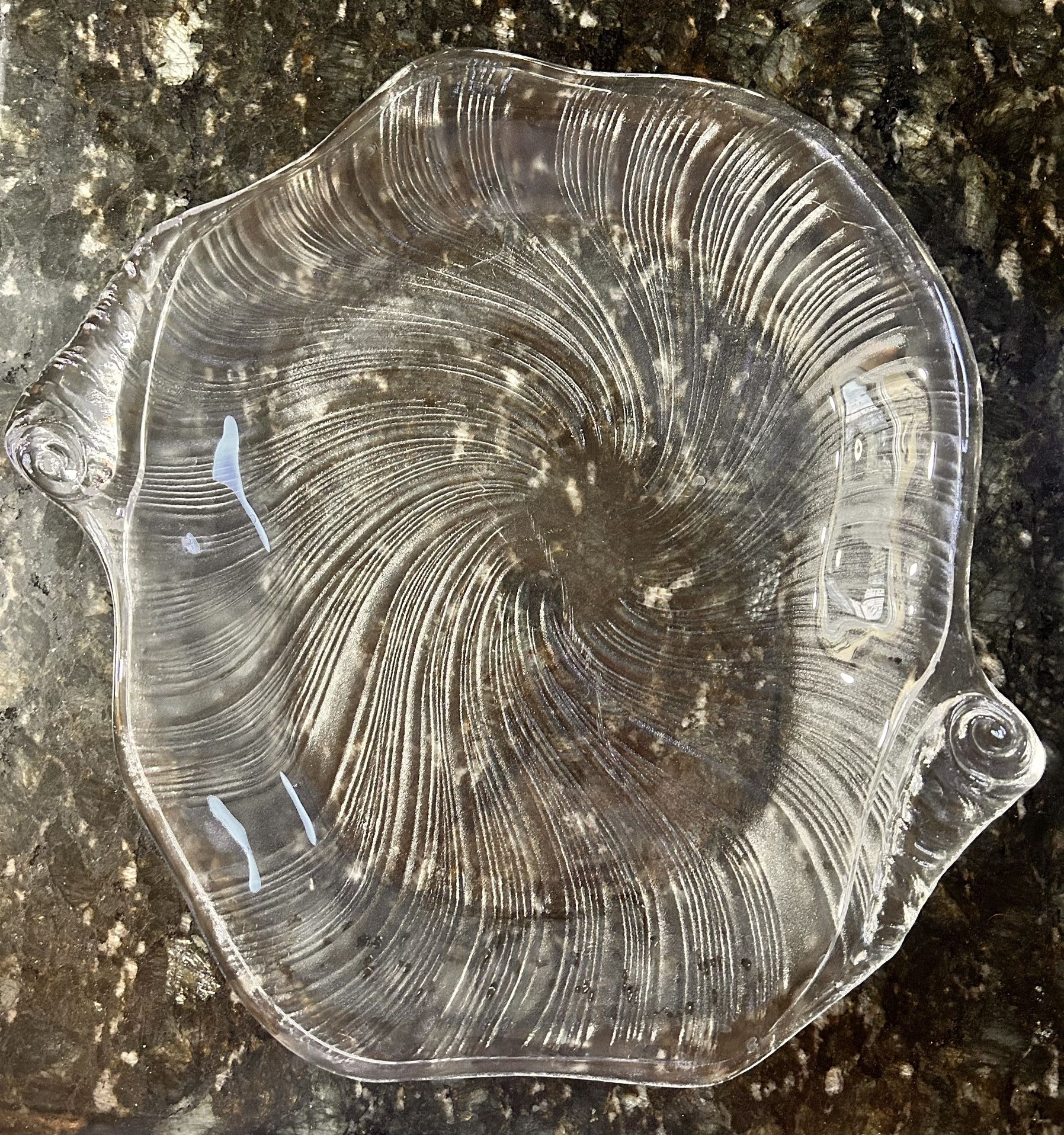 Glass Serving Plater 13”x15”