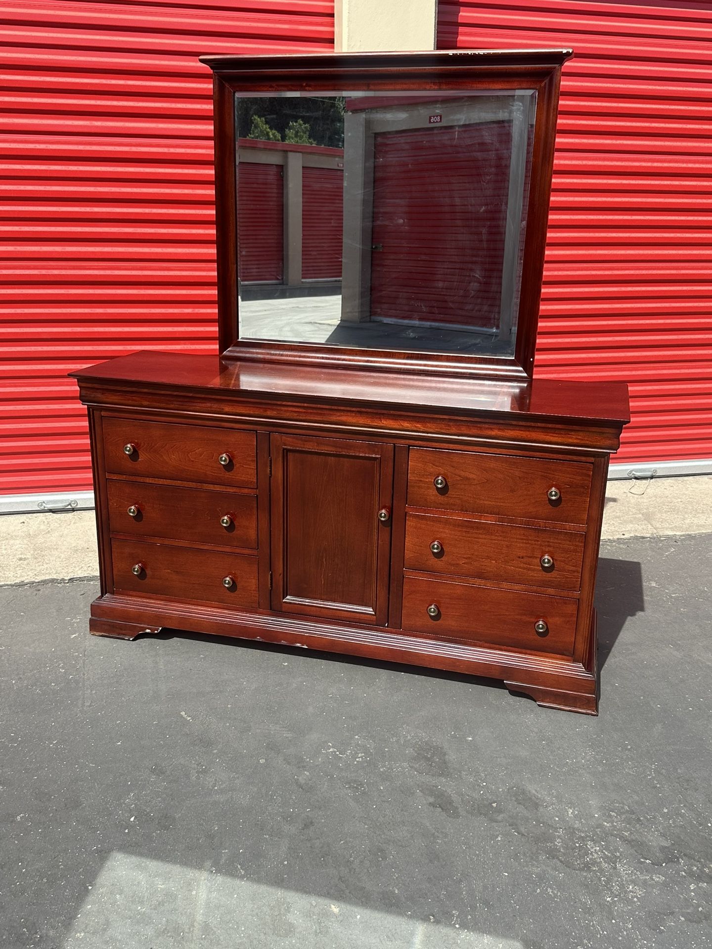Dresser  And Mirror 