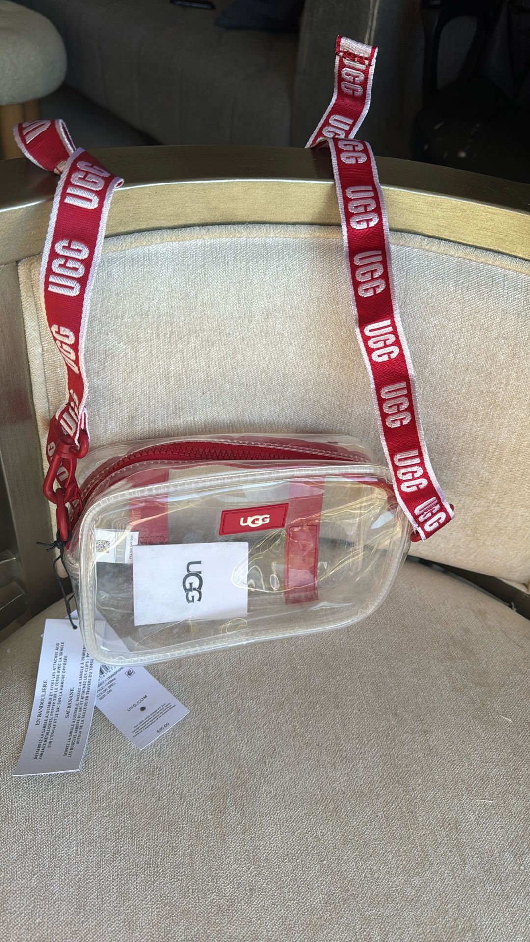 UGG Clear Crossbody Bag