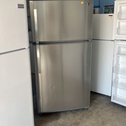 Kenmore Stainless Steel Refrigerator With Top Freezer And Ice Maker