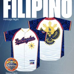 Filipino Night Dodgers Jersey