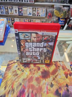 Grand Theft Auto IV GTA 4 PS3 PlayStation 3 Greatest Hits Complete CIB with Map!