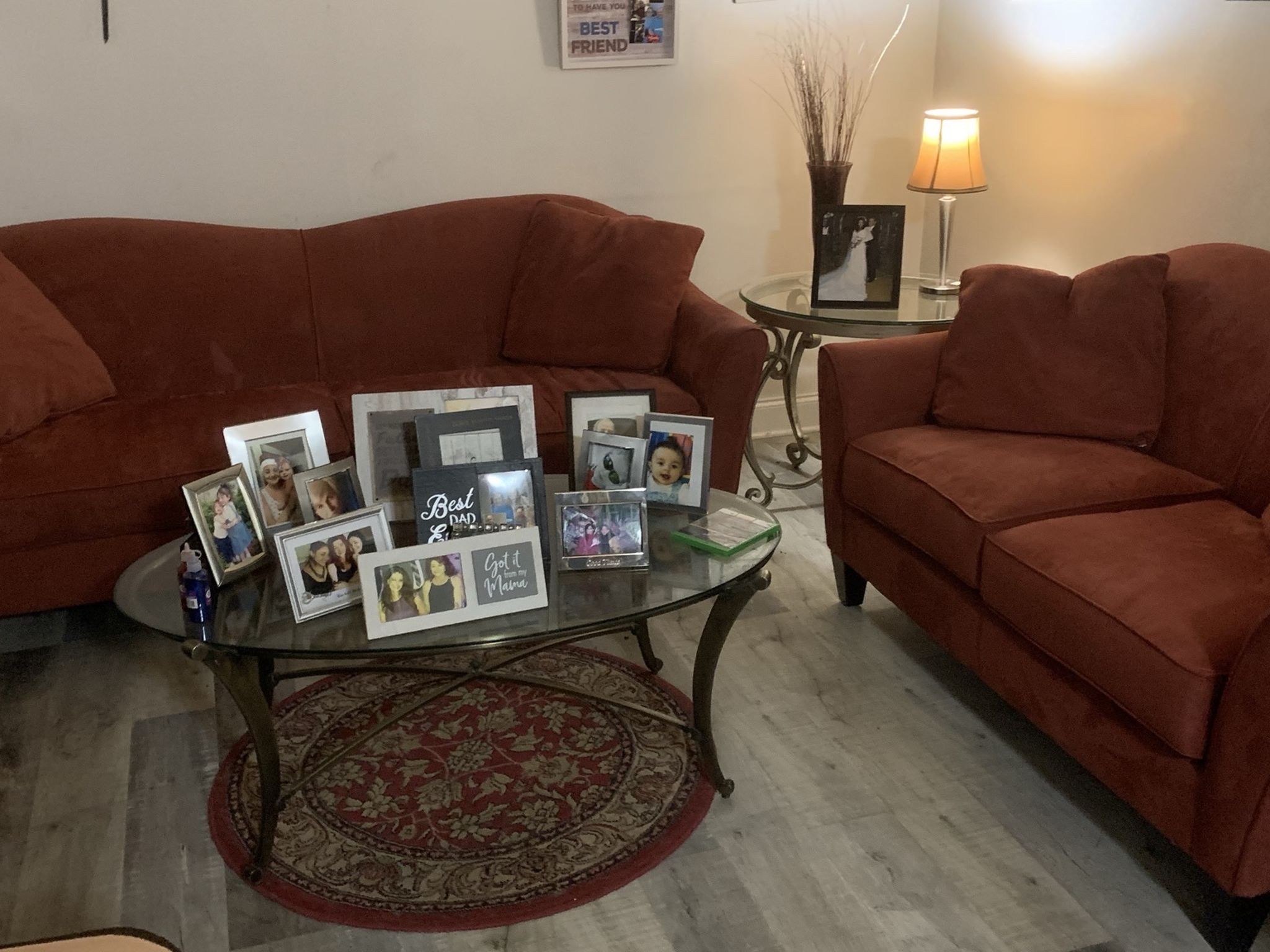 Microfiber Sofa & Loveseat