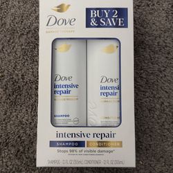 Dove intensive repair shampoo @ conditioner