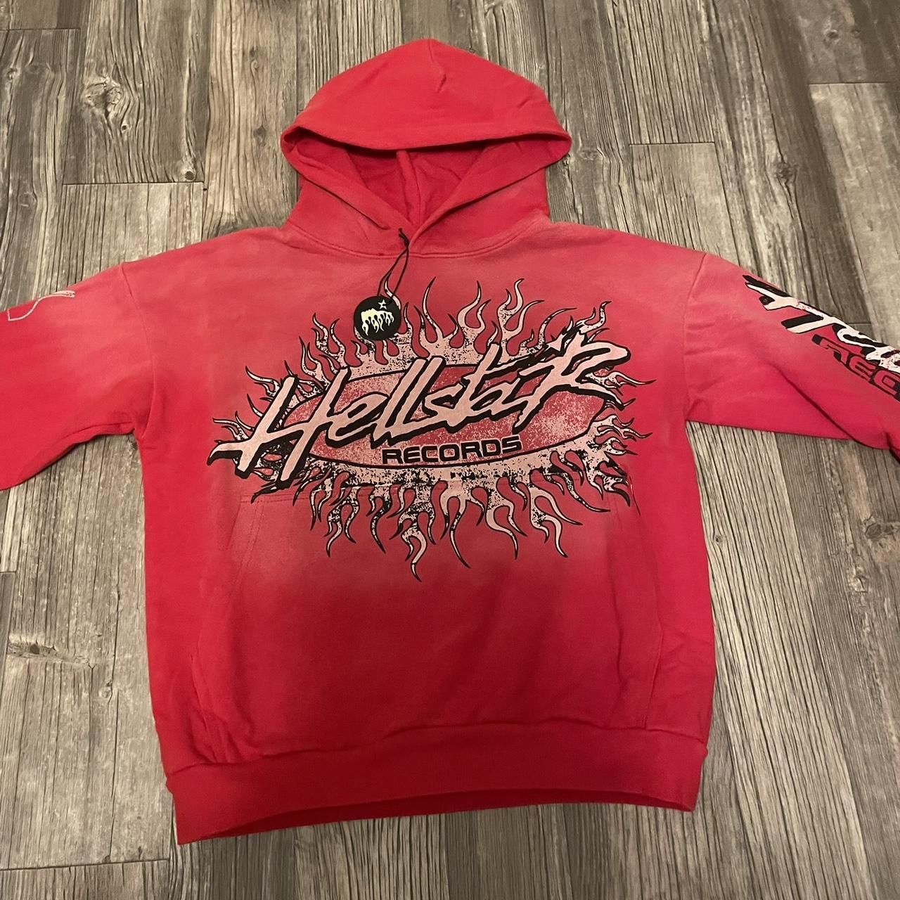 Hellstar Records Sweatshirt Red