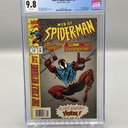 Web of Spider-Man 118 newsstand variant (hard to find!)