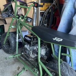 Green FRP Mini Bike 