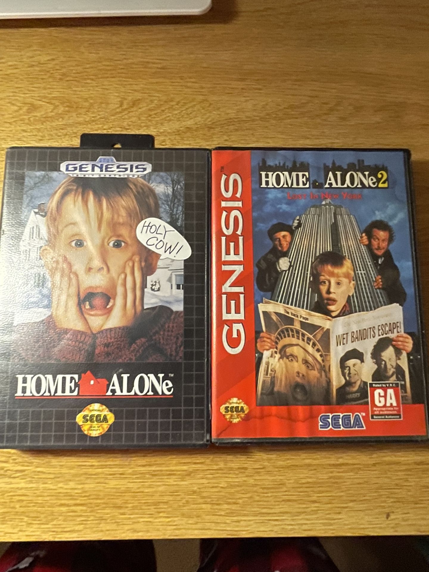 Sega Genesis Home Alone 1 & 2