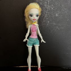 MONSTER HIGH LAGOONA BLUE DOLL - 11!INCH