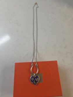 Charm heart pendant james avery and necklace