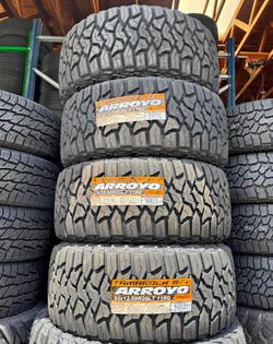 33x12.50R20LT Arroyo R/T Set Of 4 New Tires