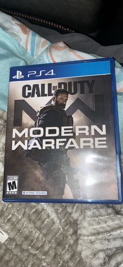 * Call of Duty: Modern Warfare PS4 w/ Case – Tested & Working, Mint Condition Like New, No Scratches