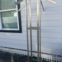 Wheeled Clothing Rack 