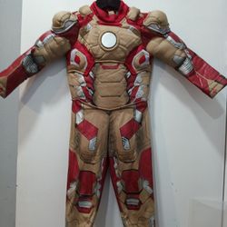 Toddlers Iron Men Costume Size 2-3t 