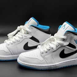Jordan 1 Mid "Laser Blue" - Size 10 M