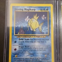 Pokemon Neo Revelation 66/64 Shining Magikarp Holo