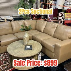 2pcs sectional