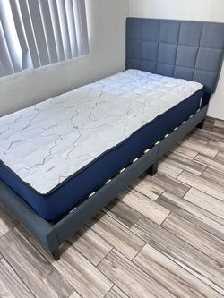Cama Twin Size Nueva En Su Caja Incluye Colchon 