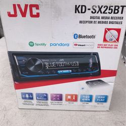 JVC KD-SX25BT Digital Media Receiver With Bluetooth