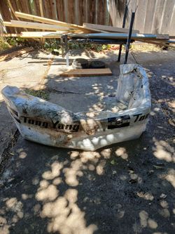 Honda accord front bumper & left and right side.