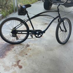 Beach cruiser bicycle