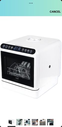 Brand New In Box Dishwasher Tabletop dishwasher Portable Small fully automatic dishwasher with four wash modes plus drying and sterilizing modes Can b