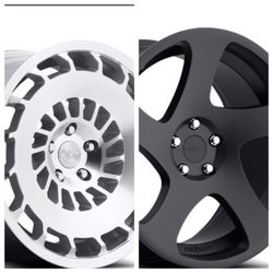 Rotiform 18" Rim fit 5x114 5x112 5x120 ( only 50 down payment/ no CREDIT CHECK)