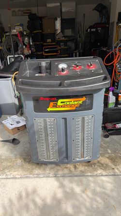 Snap-on Coolant Exchange Machine
