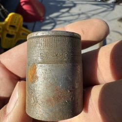 Snap On Tools 1/2" Drive 7/8" Socket SW280 12 Point “G” government 