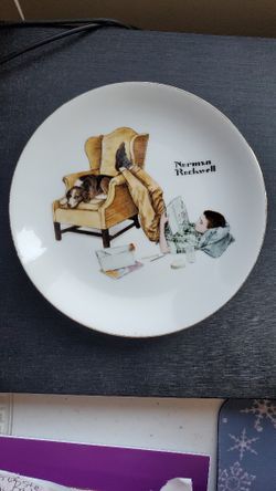 NORMAN ROCKWELL PLATES