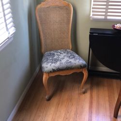 Oak Cane Back Chair
