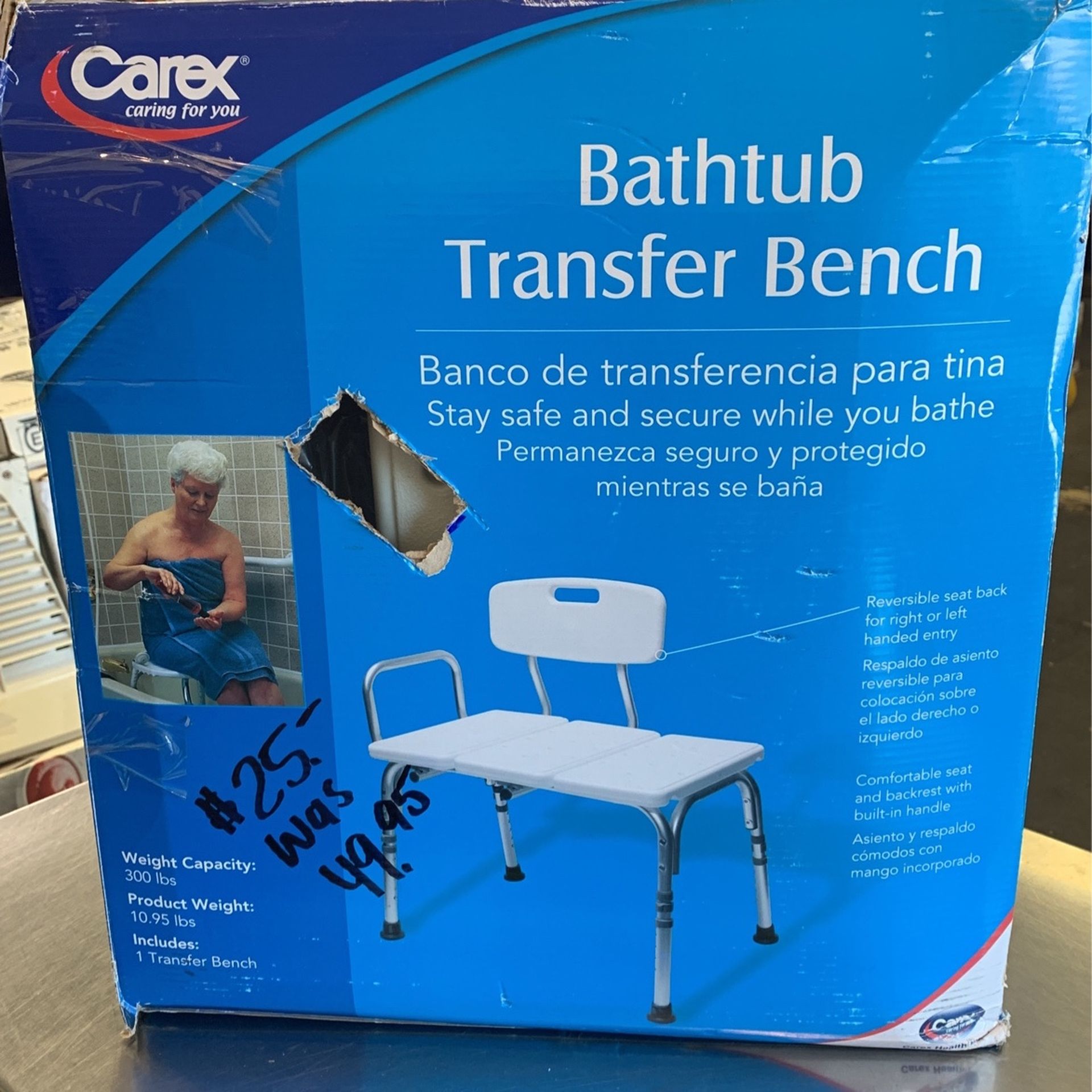 Transfer Bath Bench Shower Chair