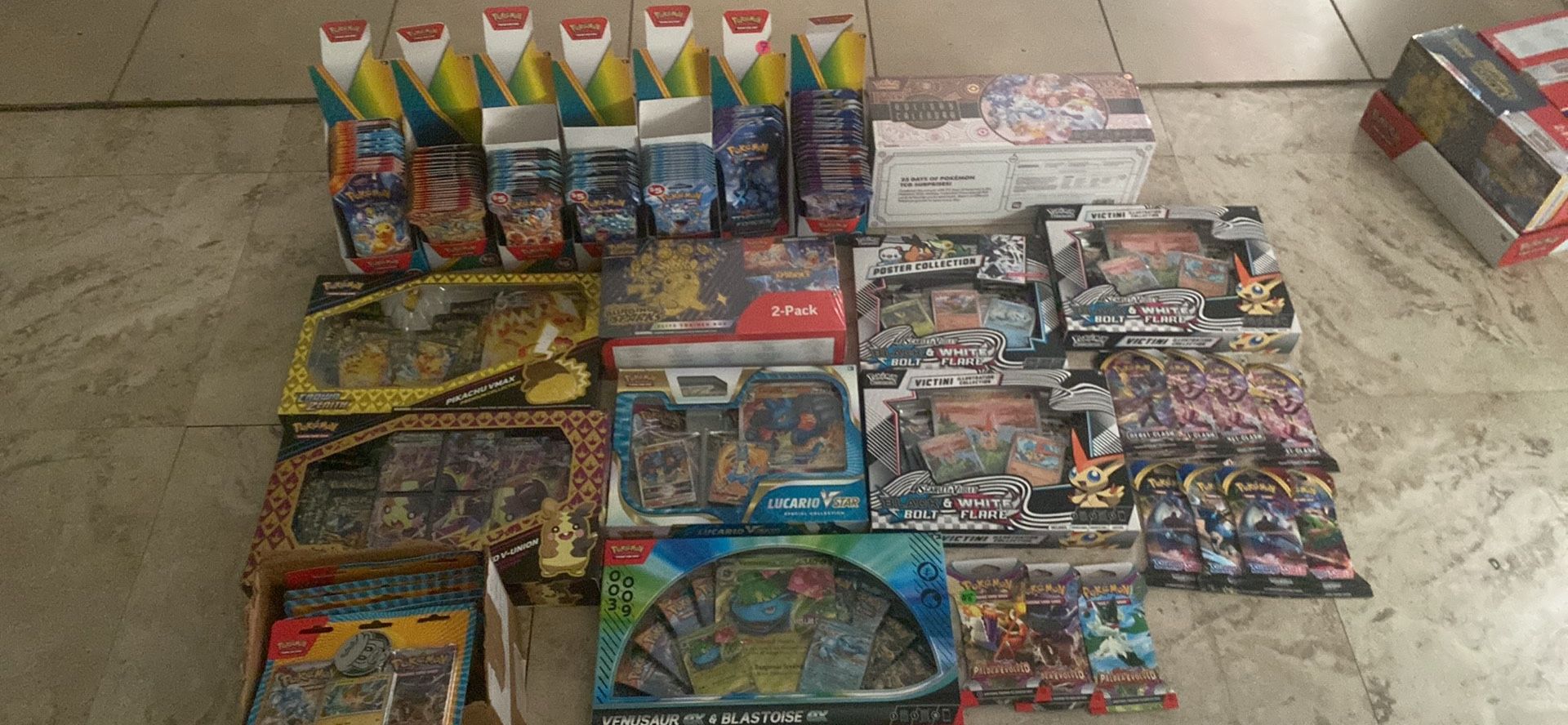 Pokemon Packs And Boxes All Sealed!
