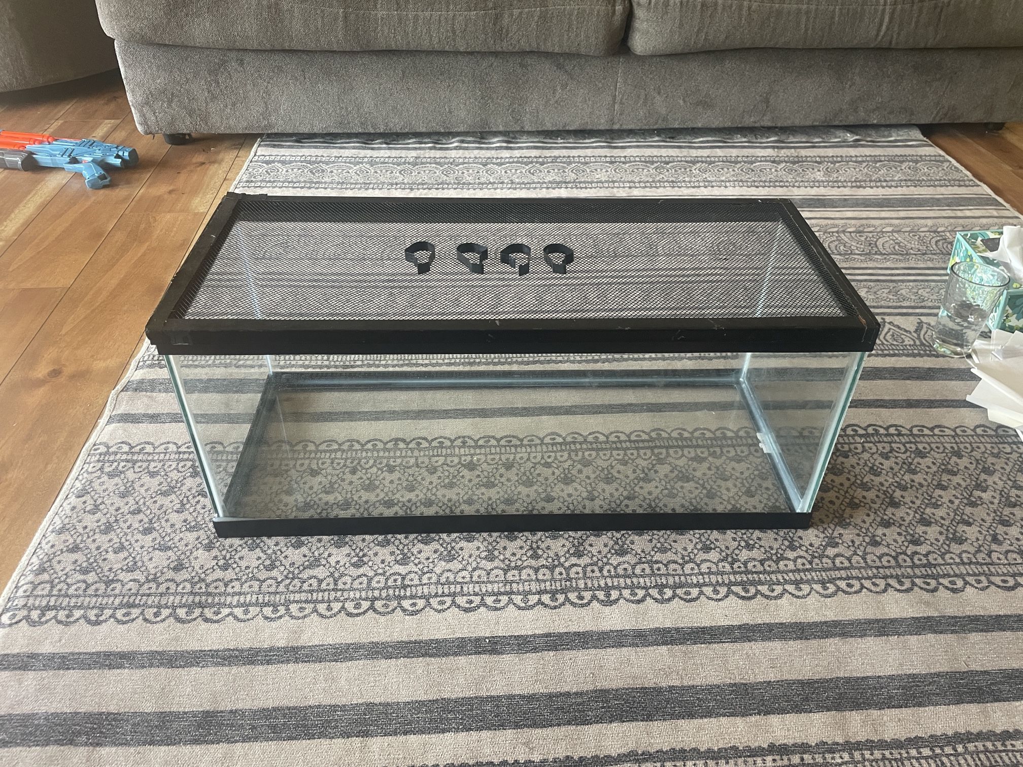 20 Gallon Reptile Tank $15