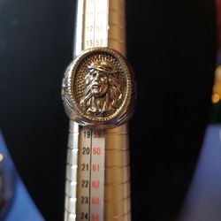 Helloice Jesus Cross Religious Stainless Steel Ring

     Helloice Jesus Cross Anillo Religioso de Acero Inoxidable