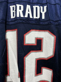 New England Patriots, NFL football jersey Brady, men’s size 2XL