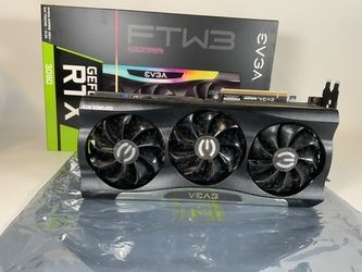 EVGA RTX 3090 FTW3 Ultra 24GB GPU - Perfect for AI/LLMs & 4K Gaming