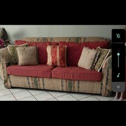 2  Sofa's. 1   Bed Sofa And Small Sofa 