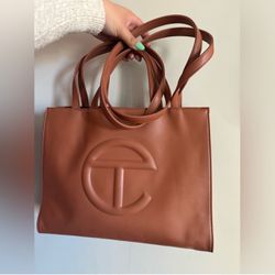 Telfar Brown Medium Bag 