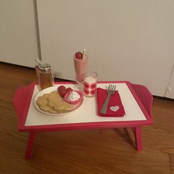 American Girl breakfast in bed tray