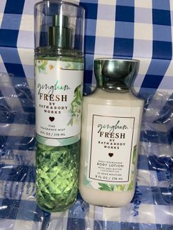 Bath & Body Works Gingham Fresh Set