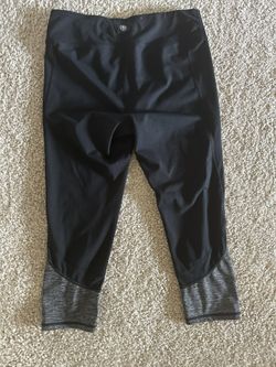 Comfortable Black And White Sports Pants/Capris