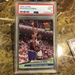 1992 Shaquille Oneal - PSA 9 Mint  #328