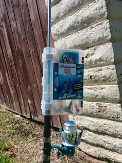 Fishing pole new with gear and bait
