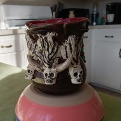 Vintage Handcrafted Pot