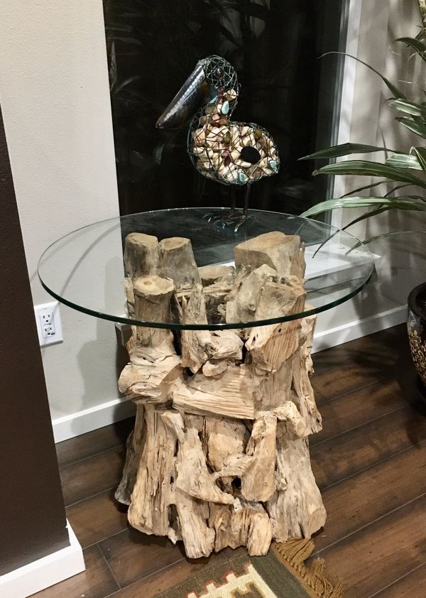 Crate and Barrel Driftwood End Table for Sale in Everett, WA OfferUp