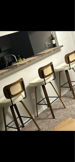 Set of 3 Bar Stools